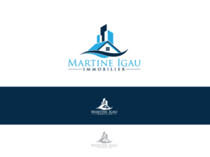 Logo Design by Diniey Zafeerah for Martine Igau Immobilier | Design: #13584791