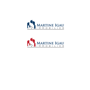 Logo Design by jonnson for Martine Igau Immobilier | Design: #13427800