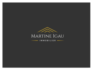 Logo Design by wonderland for Martine Igau Immobilier | Design: #13425738