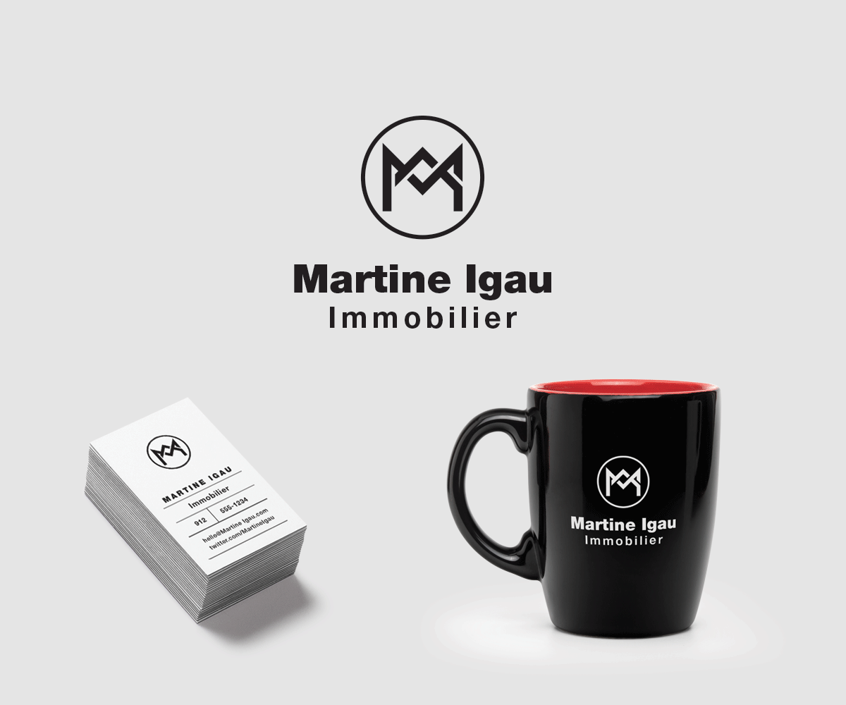 Logo-Design von Nik_Studio_Geo für Martine Igau Immobilier | Design #13422865