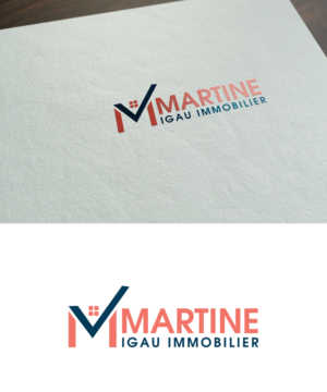 Logo Design by 3Guys for Martine Igau Immobilier | Design: #13427293