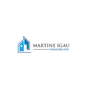 Logo Design by Graphiczone for Martine Igau Immobilier | Design #13467306