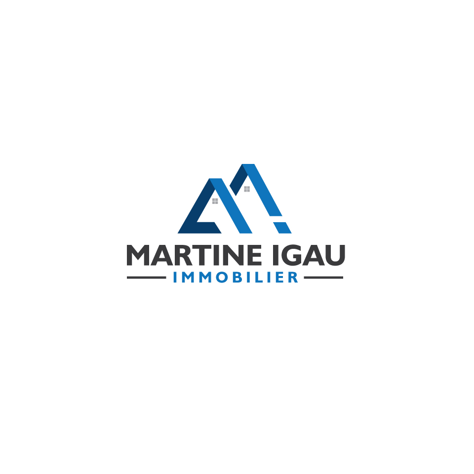 Logo-Design von Graphiczone für Martine Igau Immobilier | Design #13467307