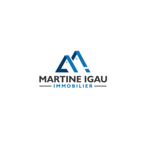 Logo Design by Graphiczone for Martine Igau Immobilier | Design: #13467307