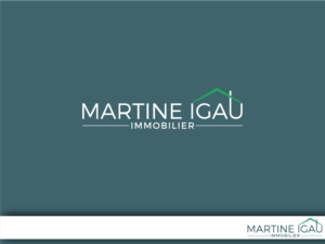 Logo Design by GBDESIGN for Martine Igau Immobilier | Design: #13597742