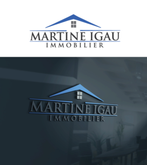 Logo Design by futurism for Martine Igau Immobilier | Design: #13422025