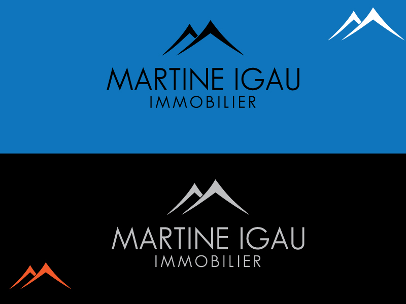 Logo-Design von futurism für Martine Igau Immobilier | Design #13422026
