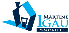 Logo Design by cahw74 for Martine Igau Immobilier | Design: #13588162