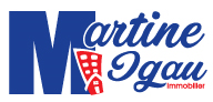 Logo Design by cahw74 for Martine Igau Immobilier | Design: #13588185