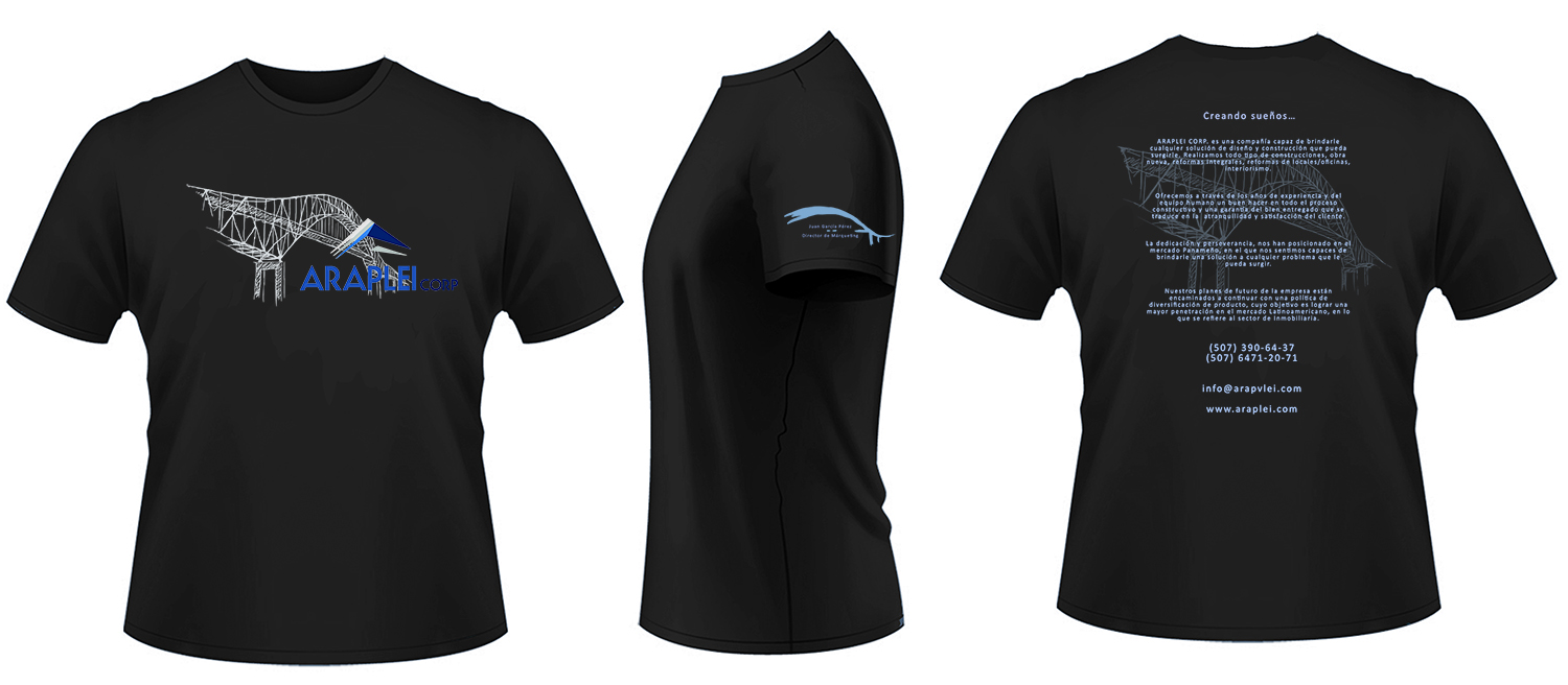 T-shirt Design by carmencastroarroyo for Araplei Corp. | Design #13475390