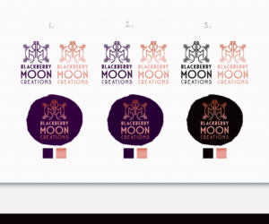 Logo Design by AD-X for Blackberry Moon Creations | Design: #13503132