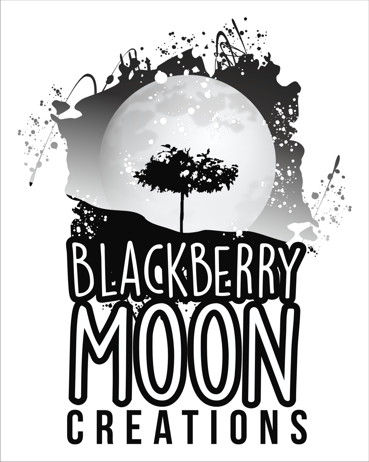 Logo Design by LockJawCreative for Blackberry Moon Creations | Design #13471711