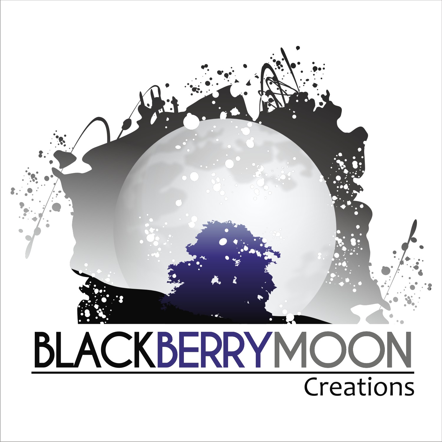 Logo Design by LockJawCreative for Blackberry Moon Creations | Design #13505513