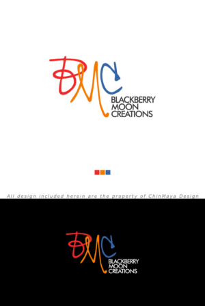Logo Design by ChinMaya for Blackberry Moon Creations | Design: #13519777
