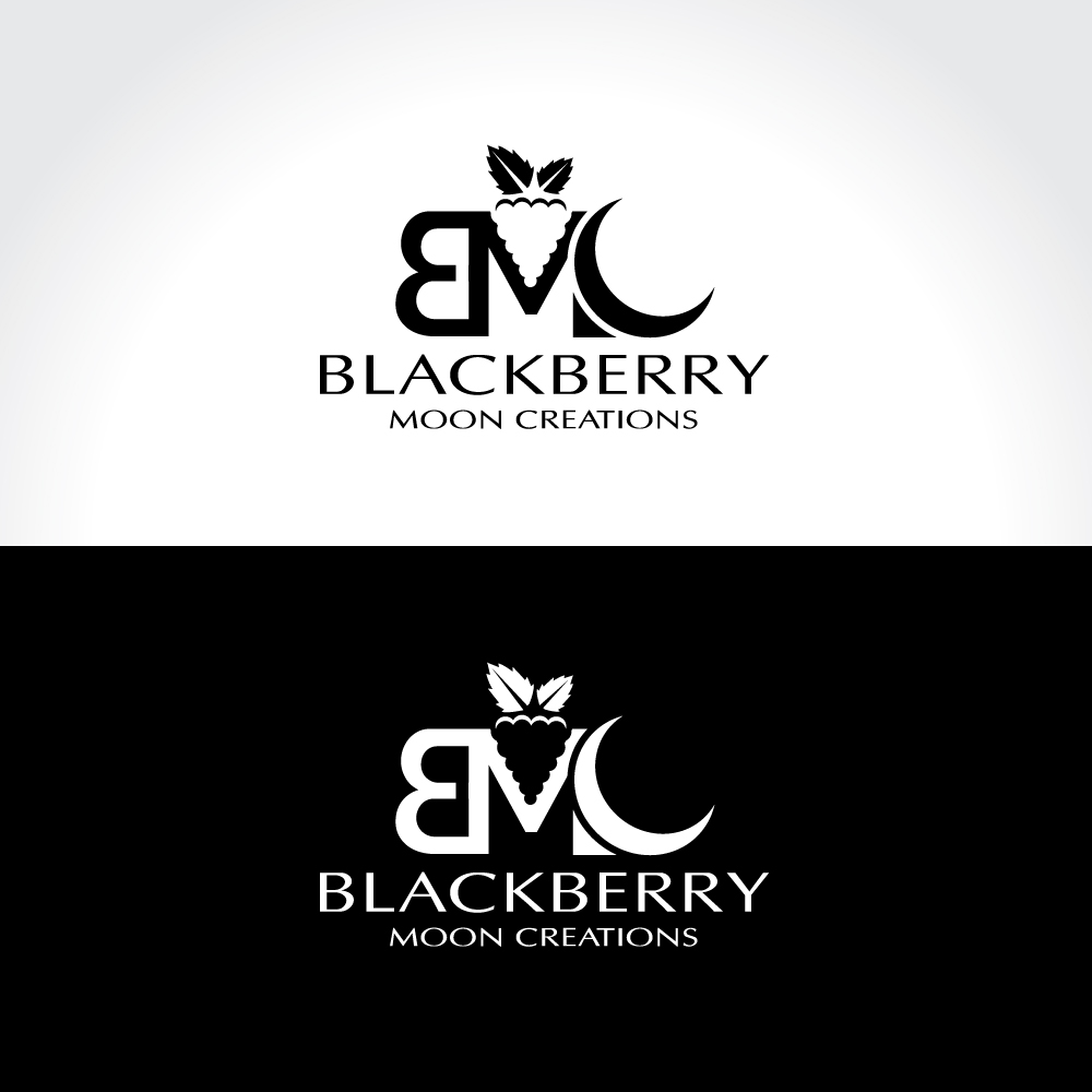 Logo Design by Sujit Banerjee for Blackberry Moon Creations | Design #13408657