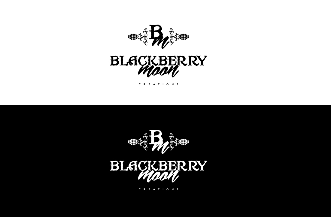 Logo Design by GLDesigns for Blackberry Moon Creations | Design #13475256