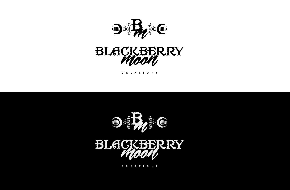 Logo Design by GLDesigns for Blackberry Moon Creations | Design #13501455