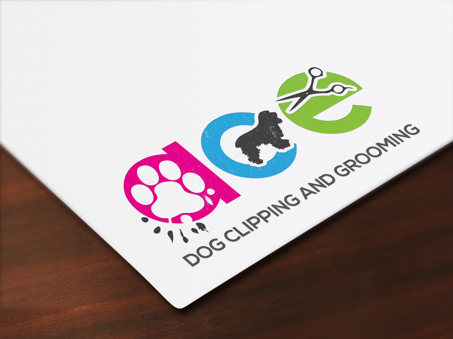 Logo Design by IMD-HUB for ACE dog clipping and grooming | Design #13593213