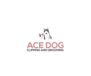 Logo Design by imshohaghossain85 for ACE dog clipping and grooming | Design: #13602689