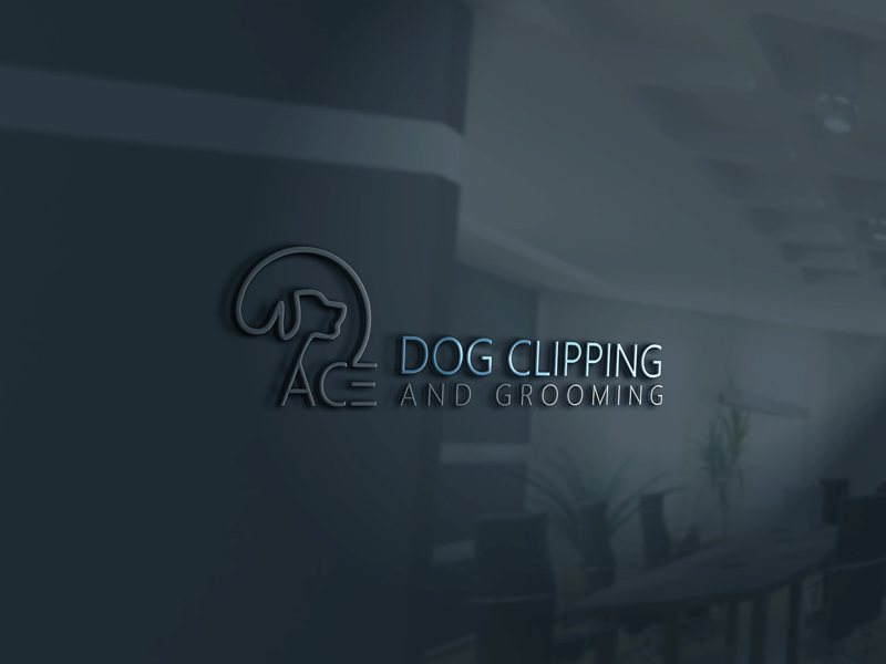 Logo Design by Top king  designer for ACE dog clipping and grooming | Design #13603319