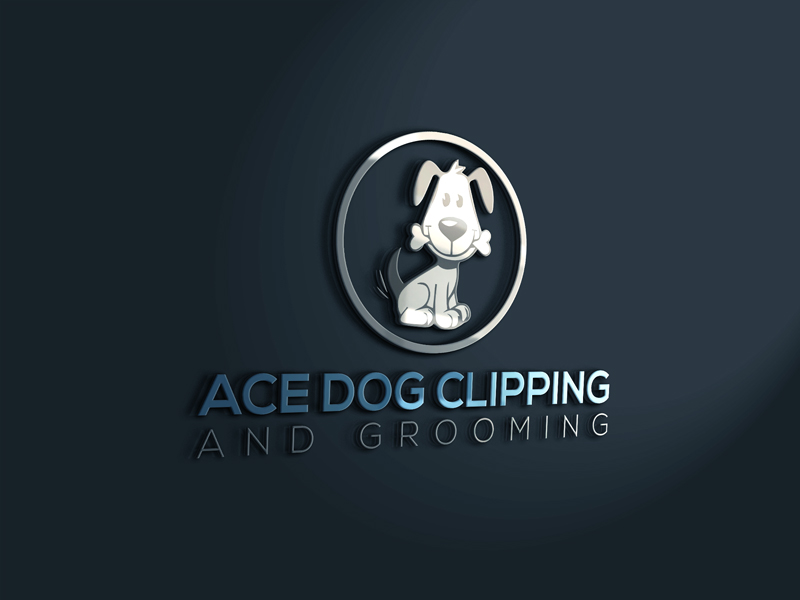 Logo Design by Jon cristian for ACE dog clipping and grooming | Design #13605380