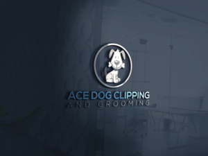 Logo Design by Jon cristian for ACE dog clipping and grooming | Design: #13605381