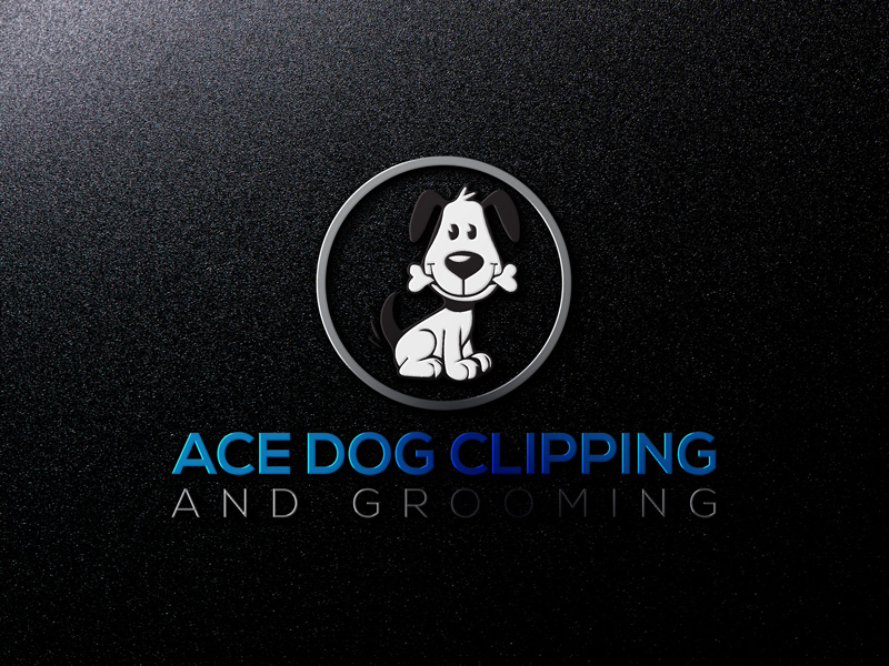 Logo Design by Jon cristian for ACE dog clipping and grooming | Design #13605382
