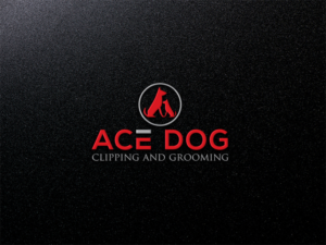 Logo Design by taherswapon for ACE dog clipping and grooming | Design: #13605674
