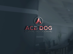 Logo Design by taherswapon for ACE dog clipping and grooming | Design: #13605675