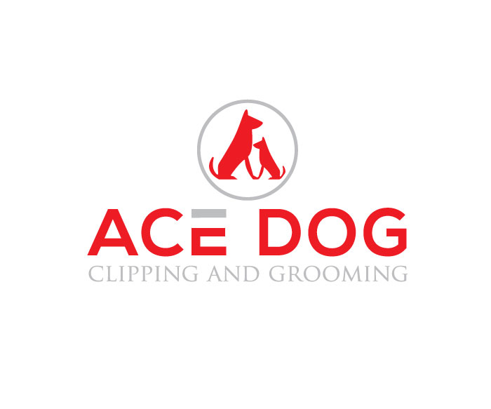 Logo Design by taherswapon for ACE dog clipping and grooming | Design #13605676