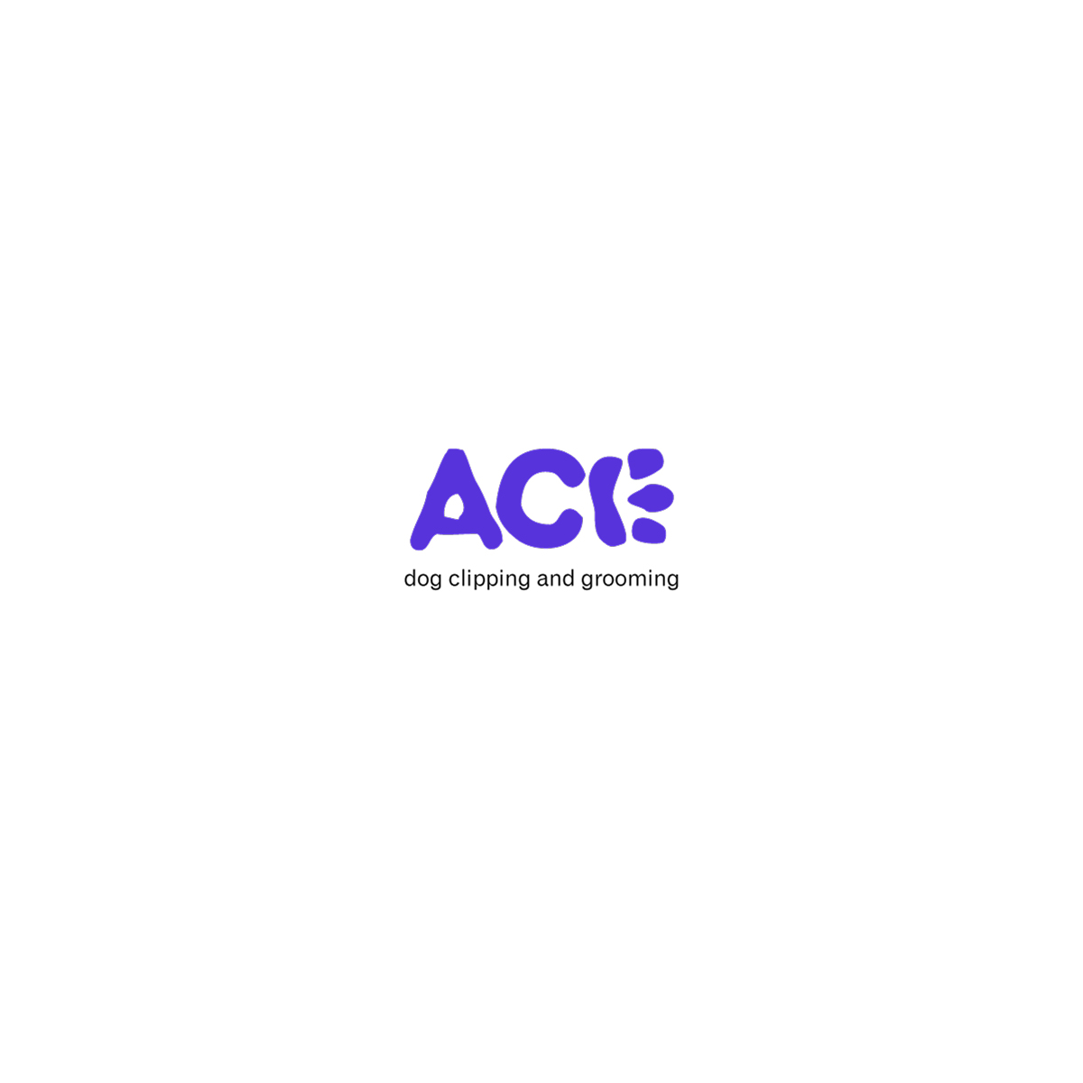Logo Design by Damn Perfect for ACE dog clipping and grooming | Design #13597594
