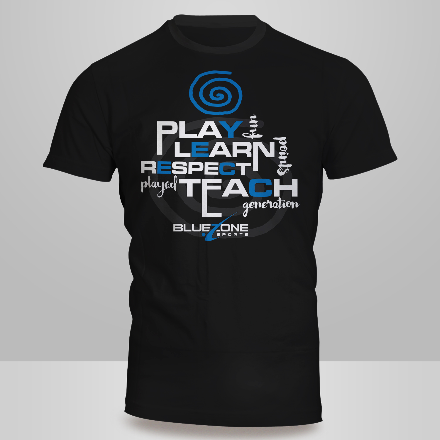 T-shirt Design by Kero for Blue Zone Sports | Design #13371365
