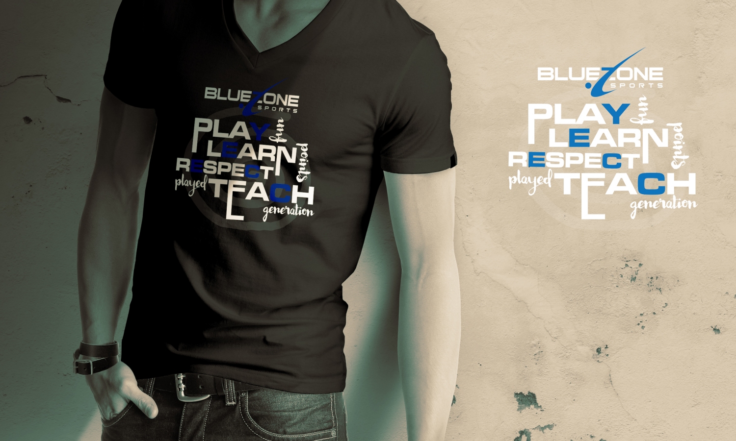 Diseño de Camiseta por Kero para Blue Zone Sports | Diseño #13399368