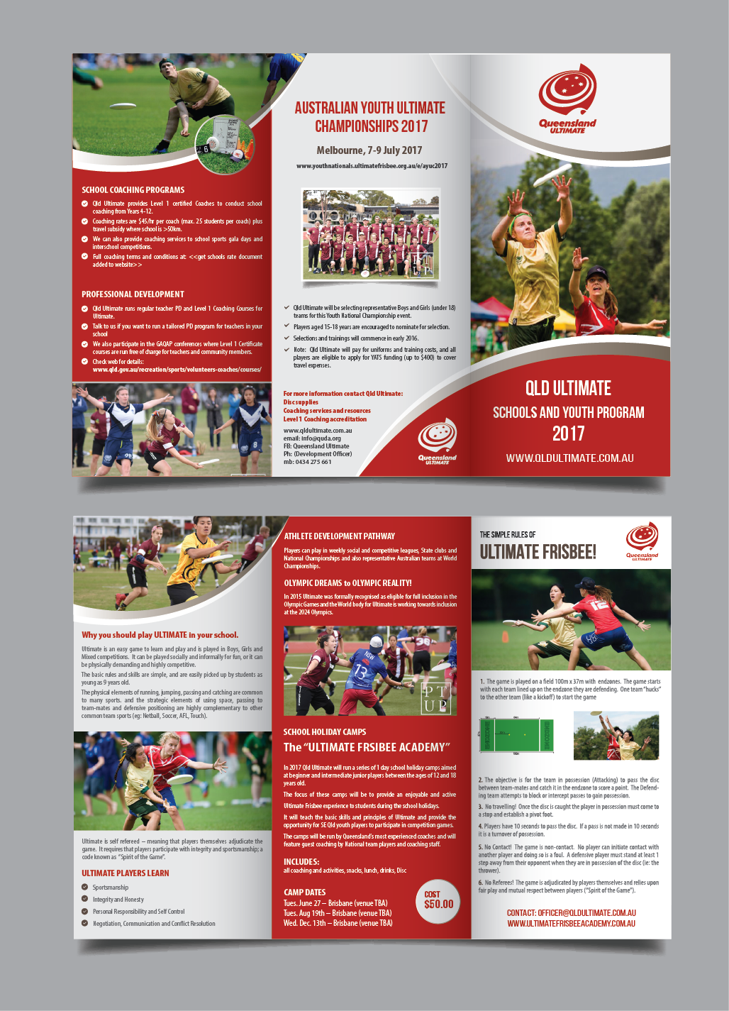 Diseño de Flyer por alex989 para QLD Ultimate | Diseño #13361138