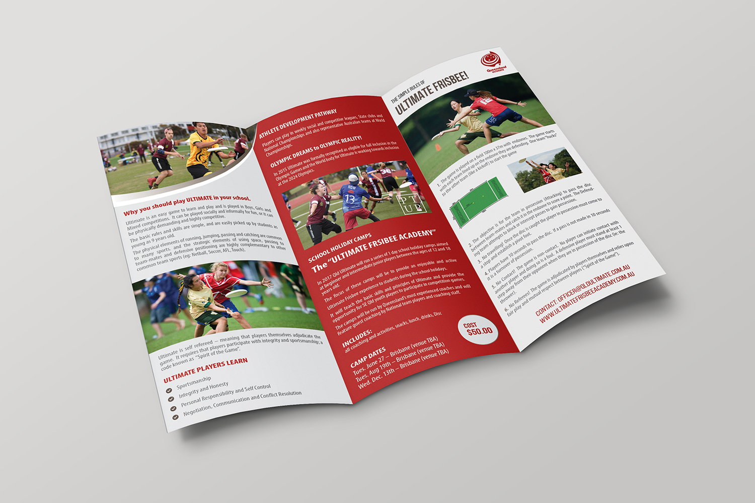 Diseño de Flyer por alex989 para QLD Ultimate | Diseño #13361139