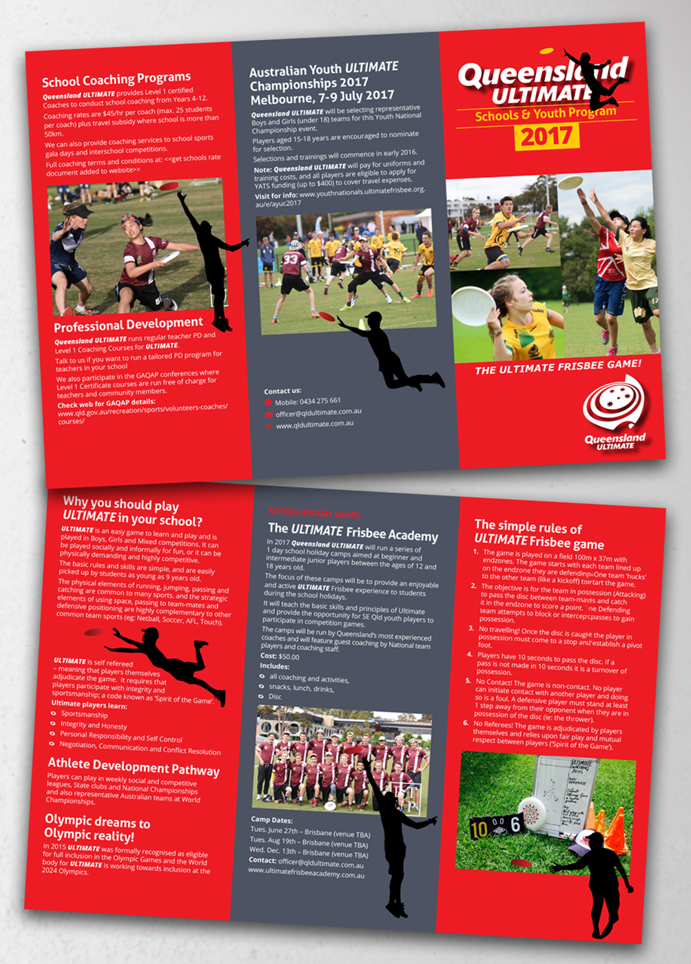 Diseño de Flyer por andrew3344 para QLD Ultimate | Diseño #13391563