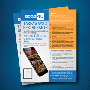 Flyer Design by uk for Apps4U  | Design: #13378822