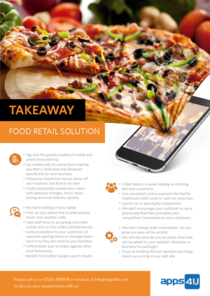 Flyer Design by Juan Bigotes for Apps4U  | Design: #13389724