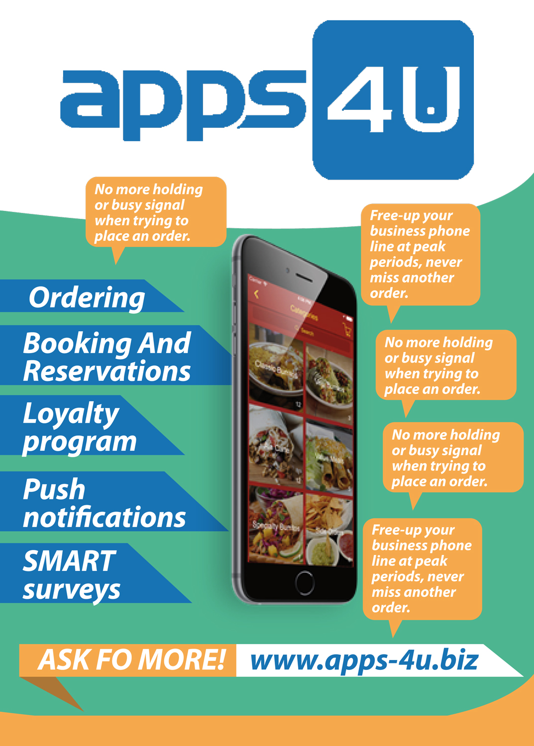 Flyer Design by Al Dumont for Apps4U  | Design #13402155