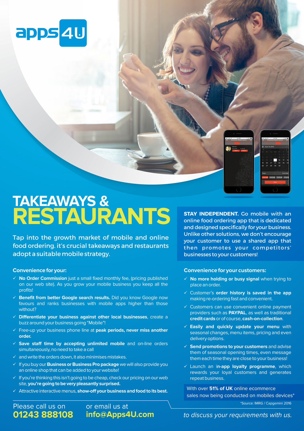 Flyer Design by Marketing Wings for Apps4U  | Design #13384145