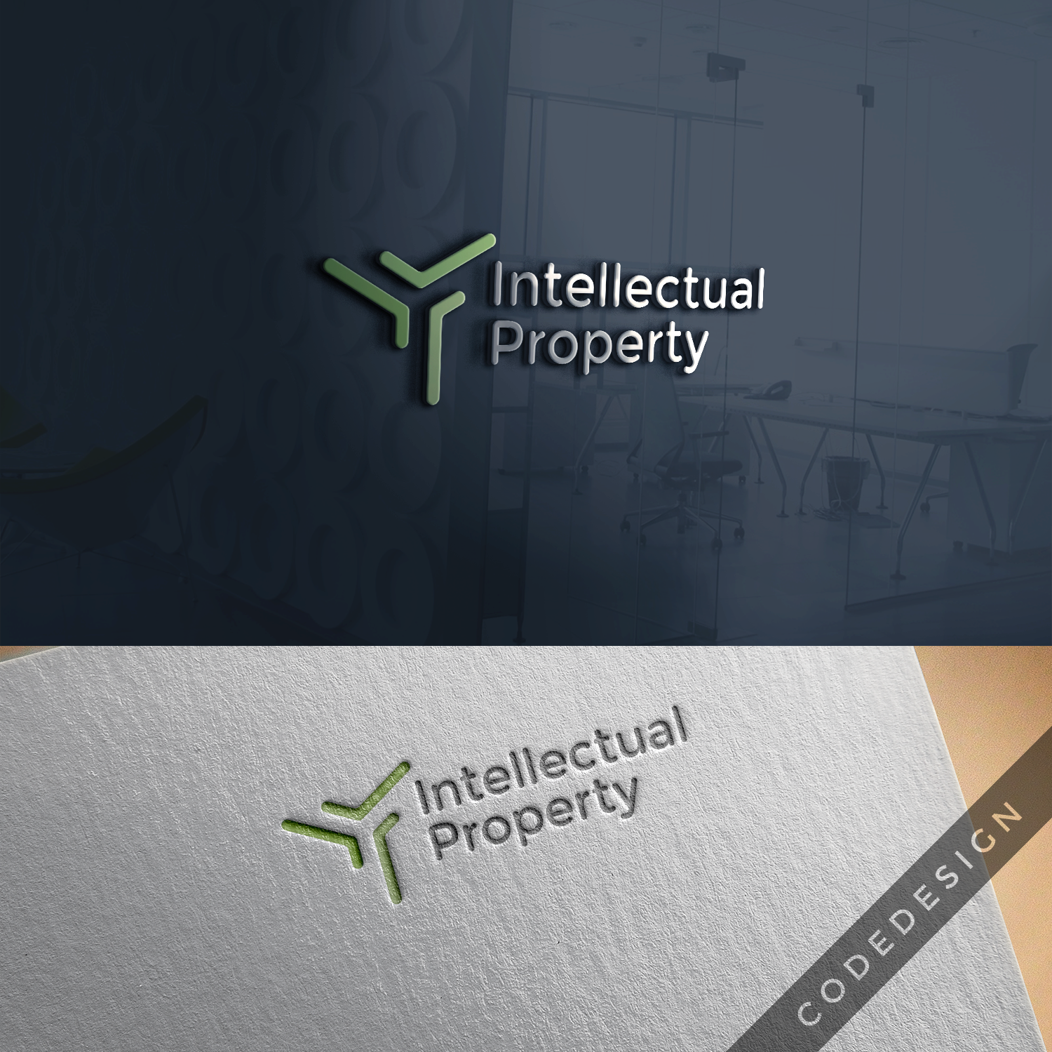 Logo Design by Decos Studio for Y Intellectual Property | Design #13369322