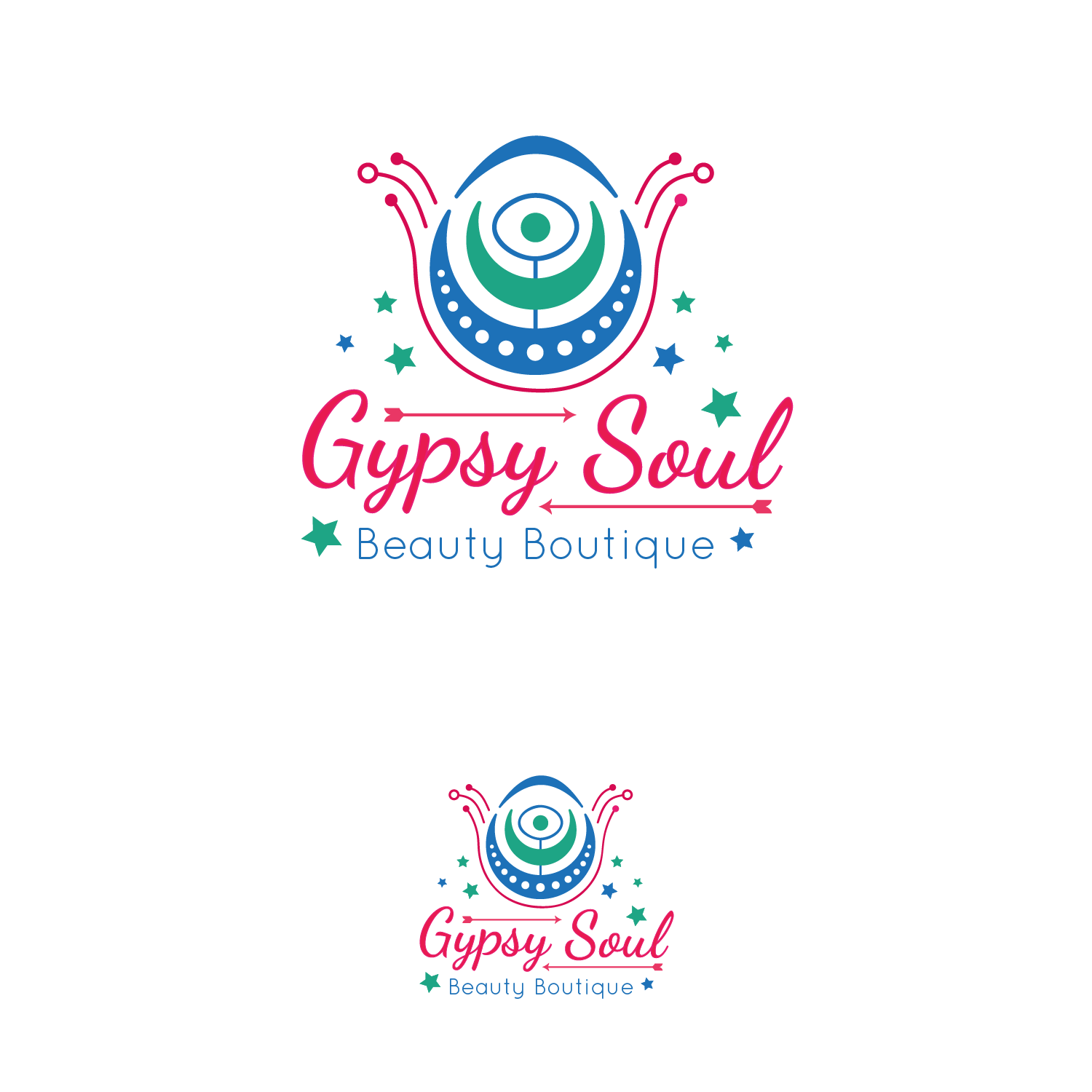 Diseño de Logo por shanchud para Gypsy Soul Beauty Boutique  | Diseño #13372572