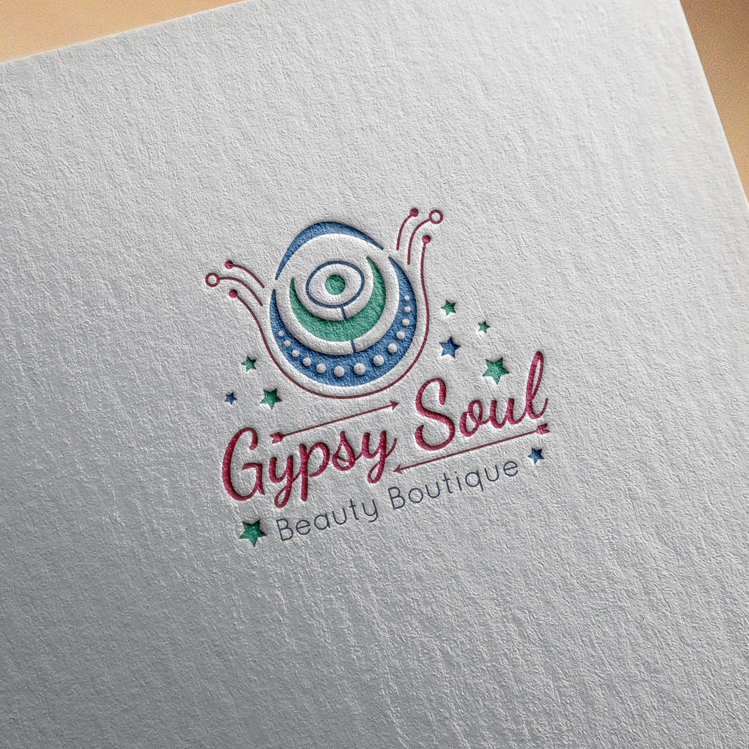 Diseño de Logo por shanchud para Gypsy Soul Beauty Boutique  | Diseño #13372573