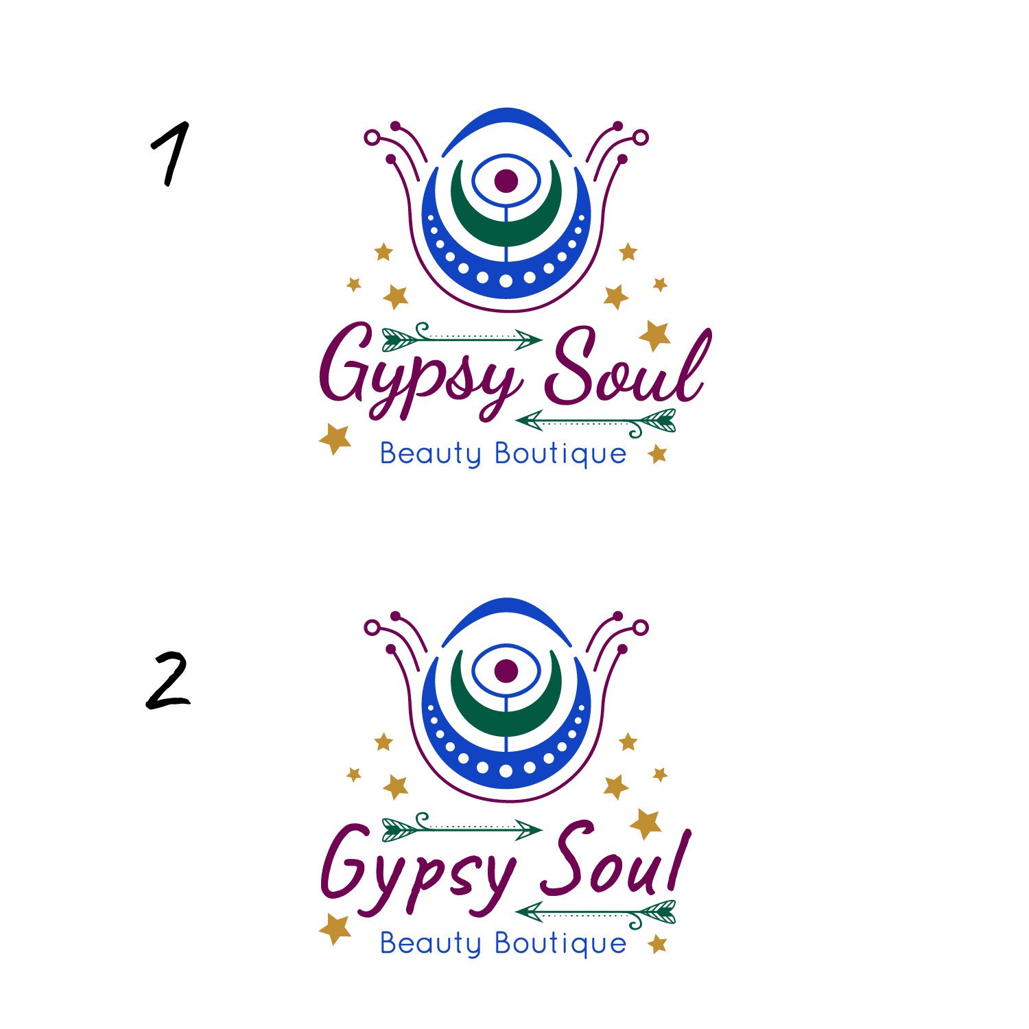 Diseño de Logo por shanchud para Gypsy Soul Beauty Boutique  | Diseño #13379648
