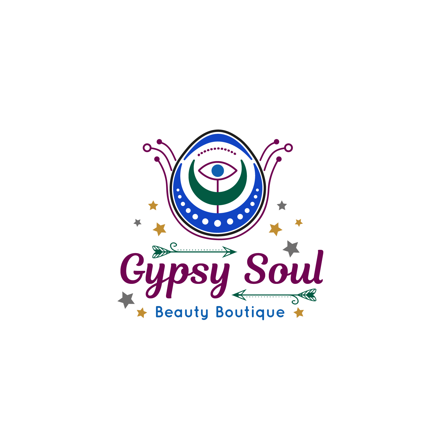Diseño de Logo por shanchud para Gypsy Soul Beauty Boutique  | Diseño #13385077