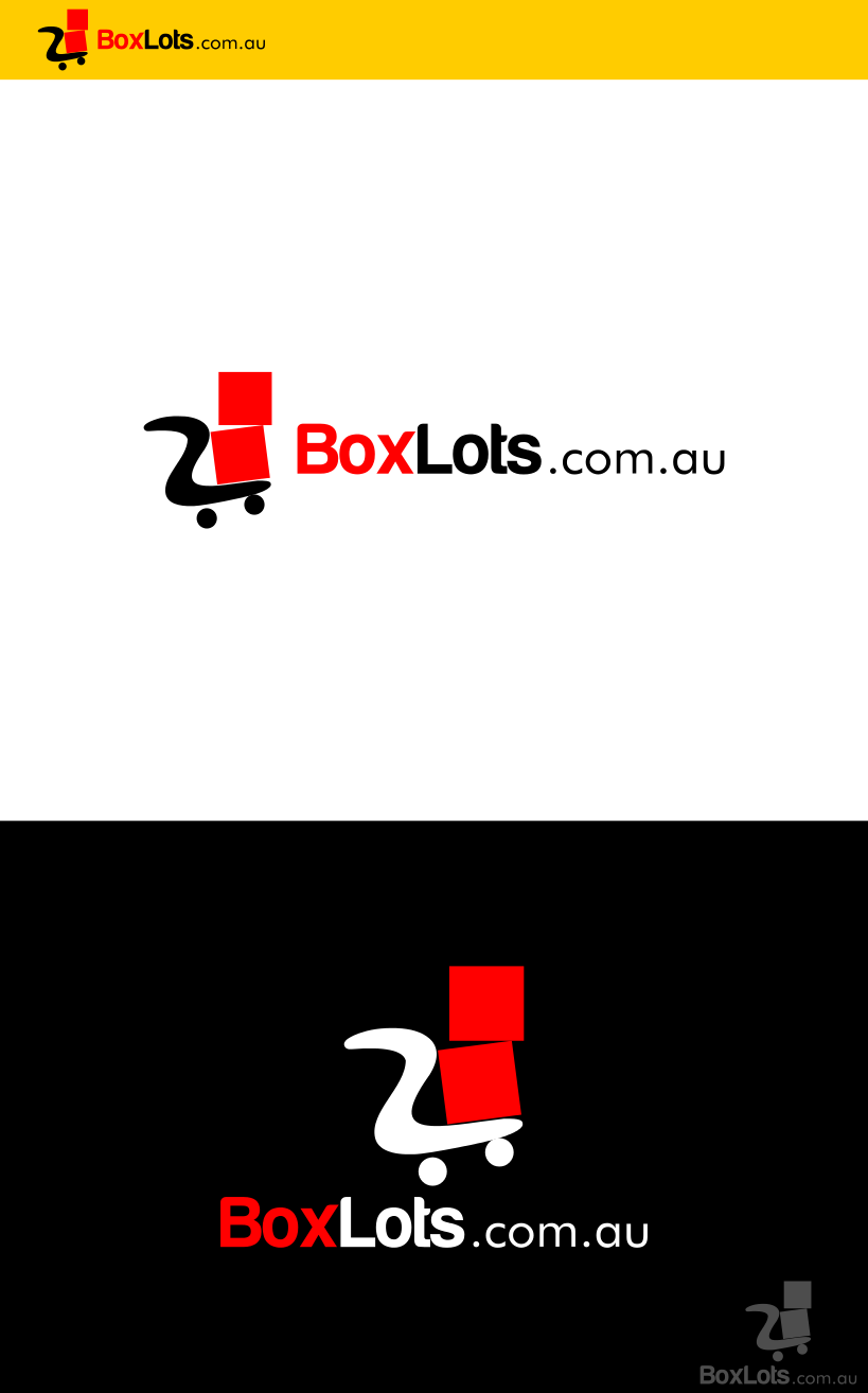 Logo Design by ChinMaya for boxlots.com.au | Design #13367573