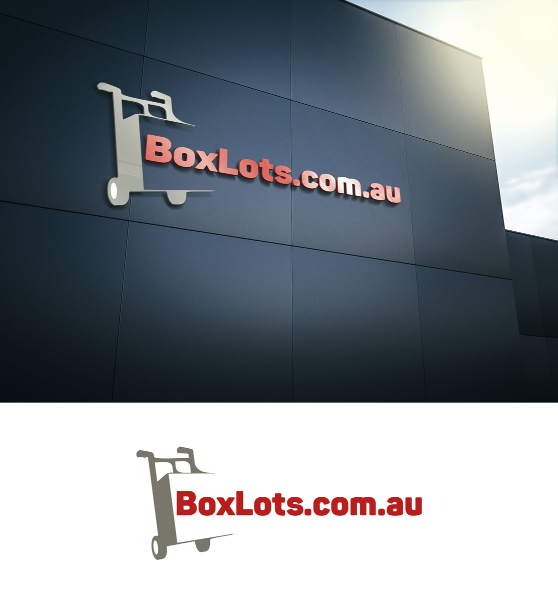 Logo Design by Impressive Sol for boxlots.com.au | Design #13367837