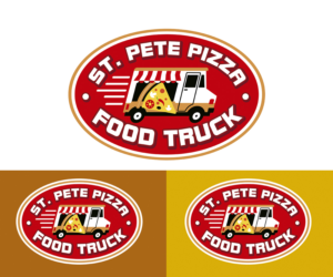 Logo Design by juangildardogonzalez for St. Pete Pizza Food Truck | Design: #13390355