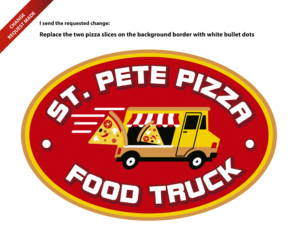 Logo Design by juangildardogonzalez for St. Pete Pizza Food Truck | Design: #13405648