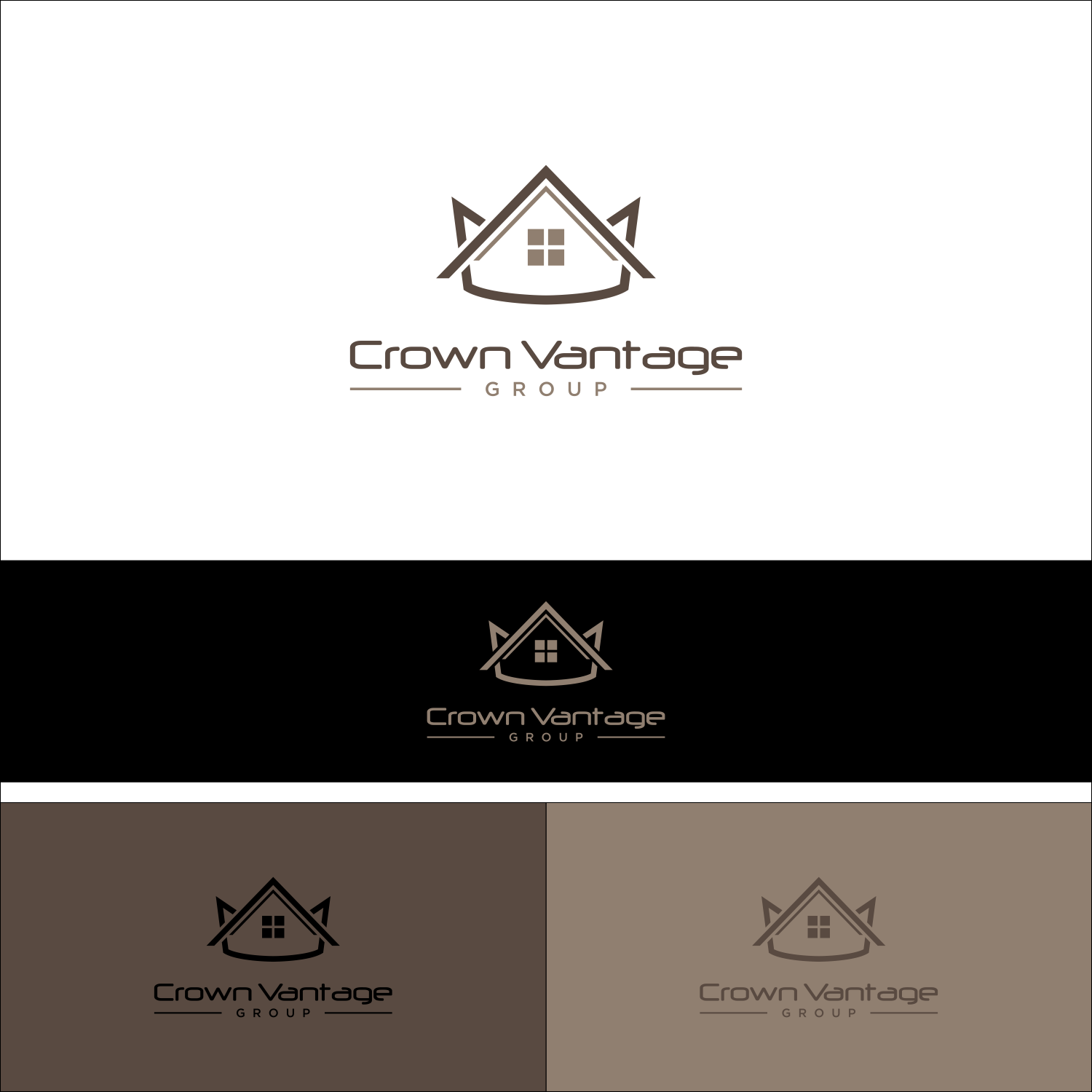 Logo Design by JM GRAPHICS for Crown Vantage Group | Design #13385759